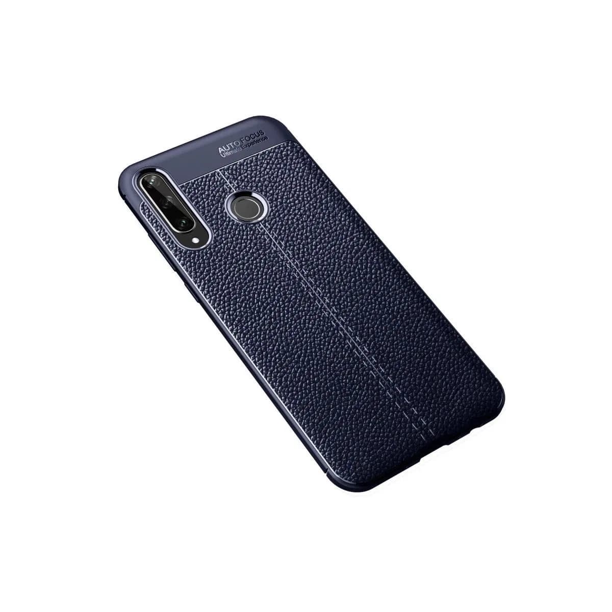 Huawei Y6p Kılıf Auto Focus Kapak - Lacivert