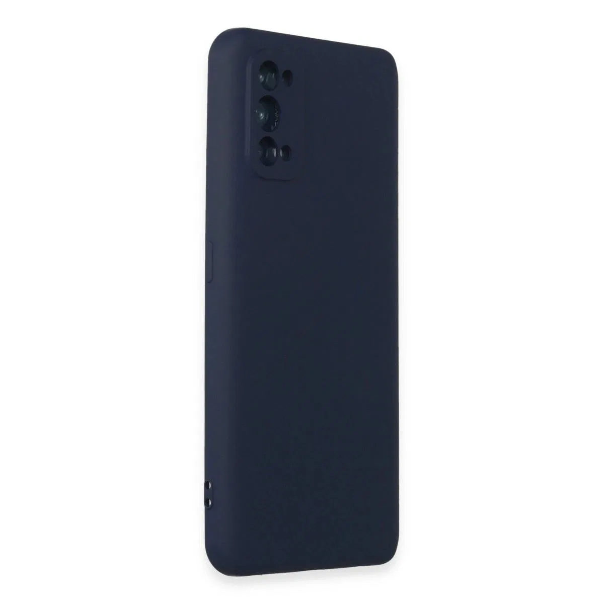 Realme 7 Pro Kılıf Nano İçi Kadife Silikon - Lacivert