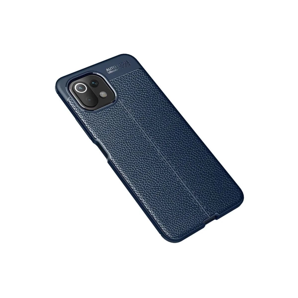 Xiaomi Mi 11 Lite Kılıf Auto Focus Kapak - Lacivert