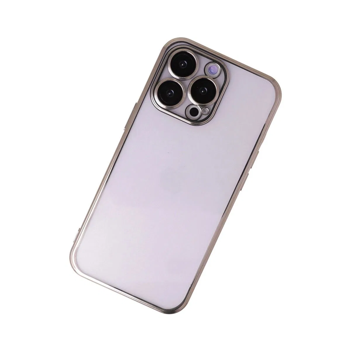 Apple İphone 13 Pro Kılıf Razer Lensli Silikon - Gold
