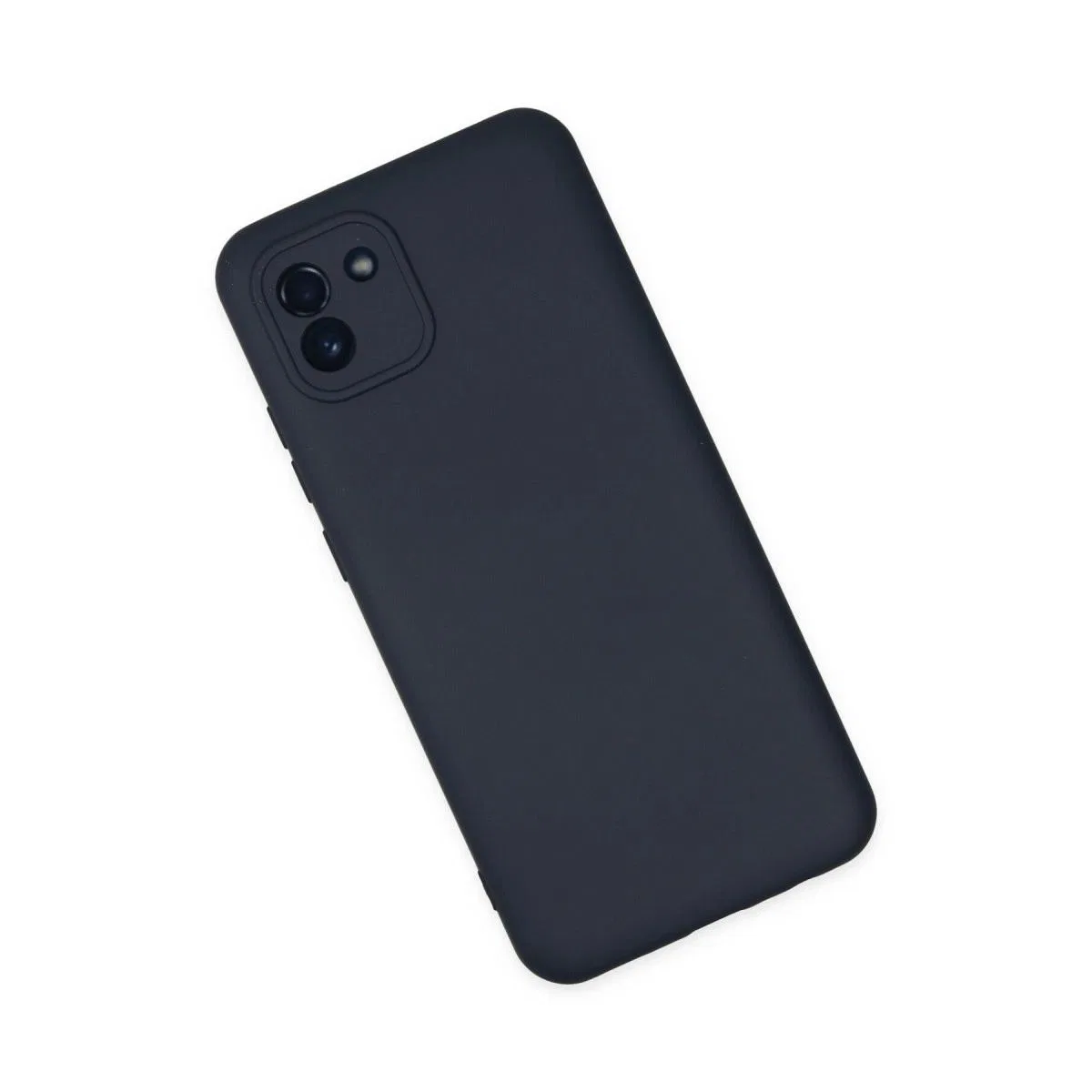 Samsung Galaxy A03 Kılıf Nano İçi Kadife Silikon - Lacivert