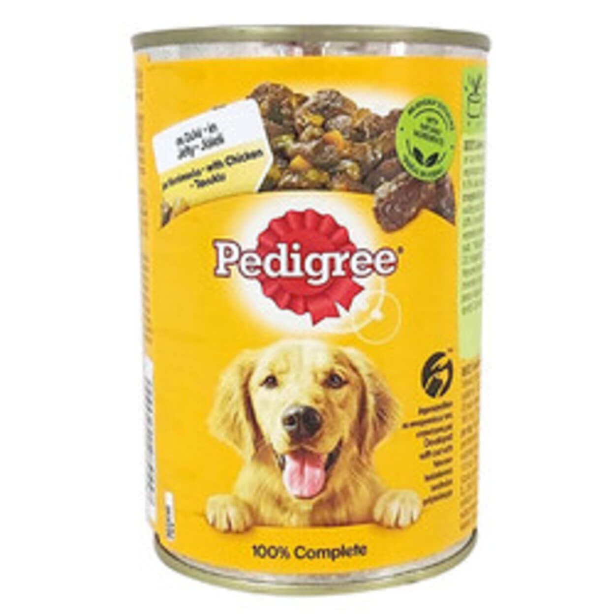 Pedigree Tavuk Etli veya biftekli Jöleli Konserve Köpek Maması 400 Gr