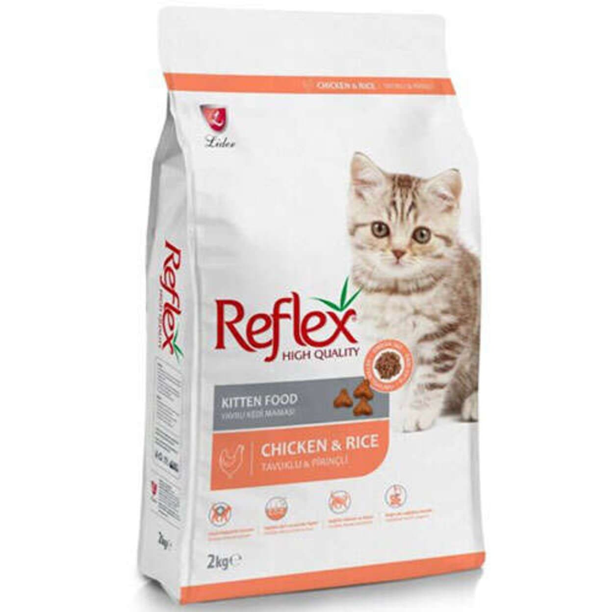 Reflex Kitten Tavuklu Yavru Kedi Maması 2 Kg