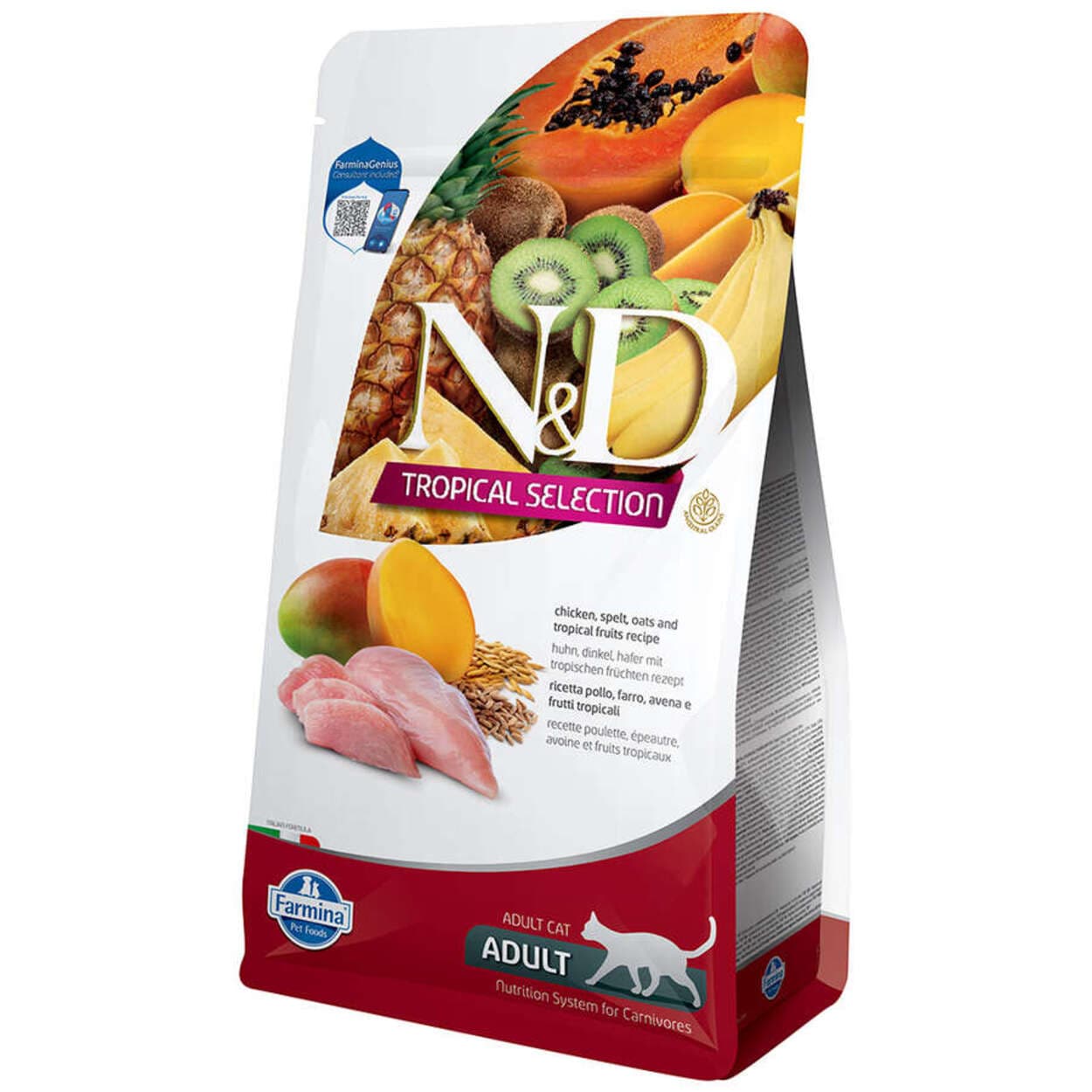 ND Tropical Selection Tavuk ve Meyveli Kedi Maması 10 Kg