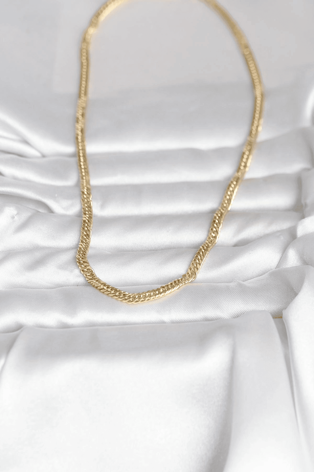CM 14K Gold Renk Zincir Model 45 cm Kadın Kolye