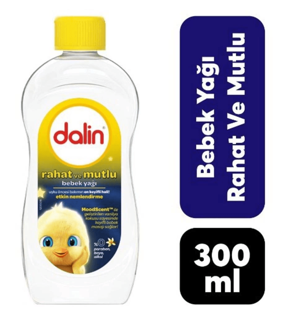 Rahat ve Mutlu Bebek Yağı 300 ml