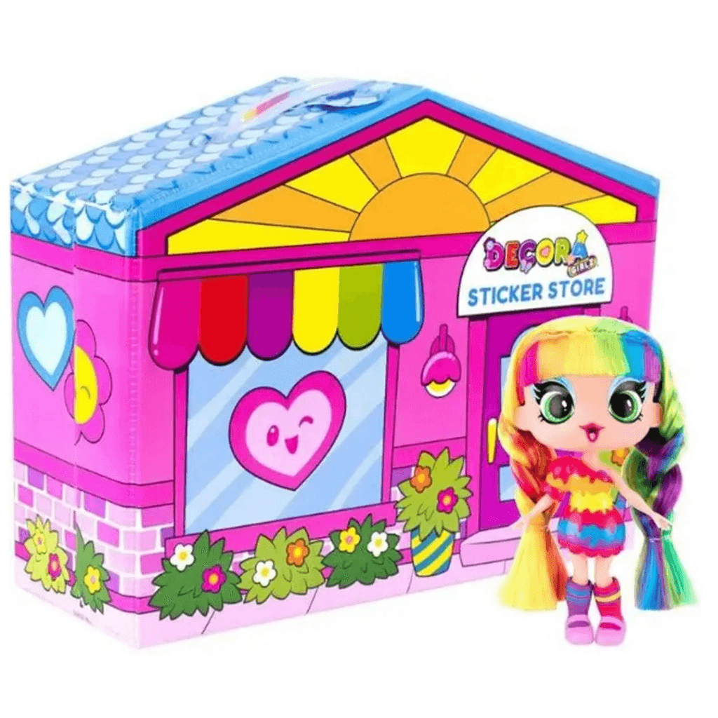 Decora Girlz Büyük Moda Bebek ve Oyun Seti 15 cm
