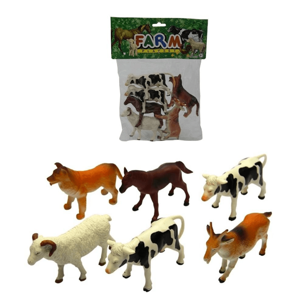 6 Parça 5 inch Hayvan Seti