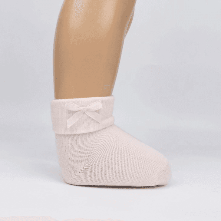 Aksesuarlı Kız Bebek Soket Çorap K46343