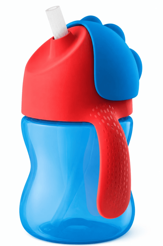 Avent Desenli Pipetli Bardak 200 ml Erkek