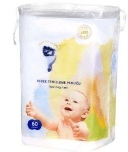 Bebek Temizleme Pamuğu 60'lı