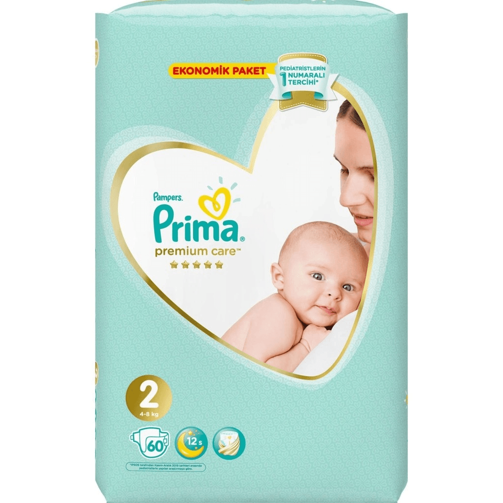 Care Eko Paket 2 Beden 60 Adet