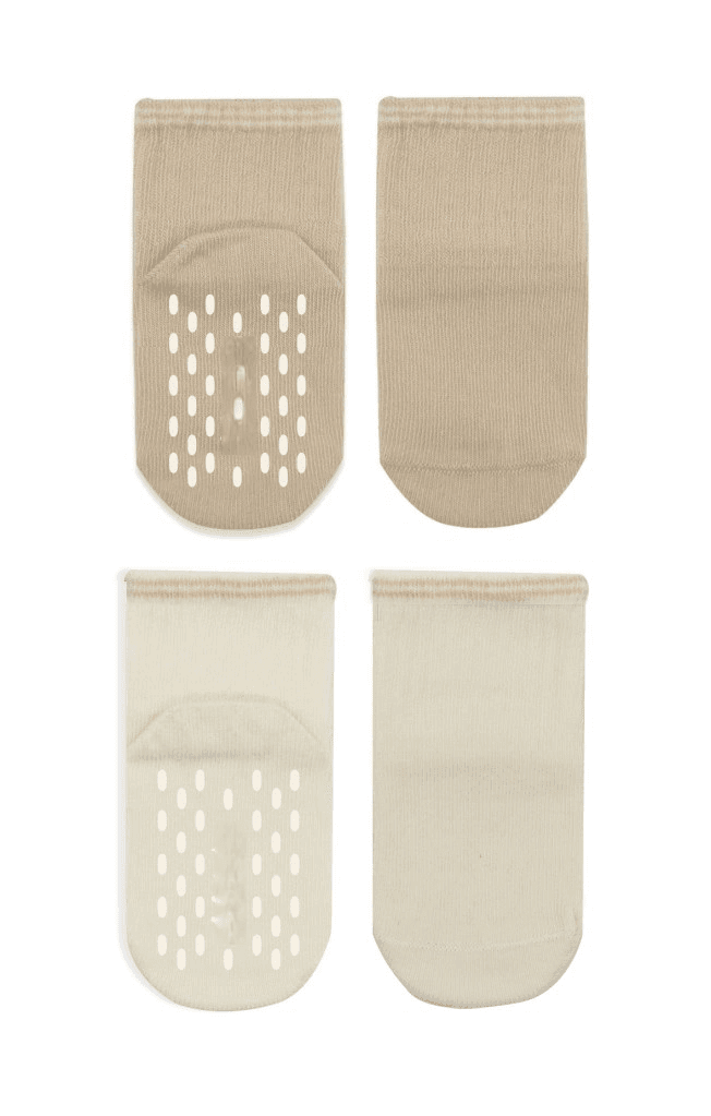 Çemberli Basic Penye Kaymaz Soket Çorap 2li 10146 Bej