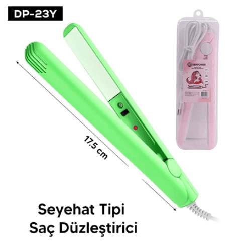 DEMPOWER SEYAHAT TİPİ SAÇ DÜZLEŞTİRİCİ