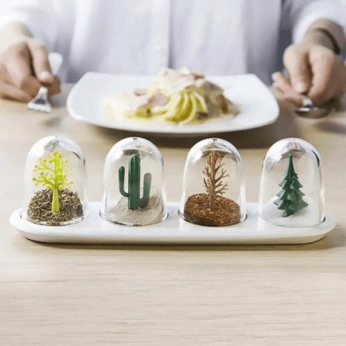 Dört Mevsim Baharatlık - Four Seasons Spice Shakers