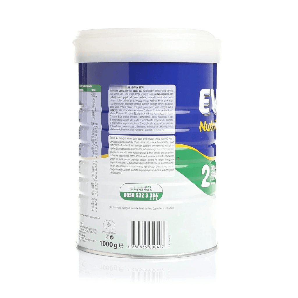 NutriPRO Plus Bebek Devam Sütü 2 800 Gr
