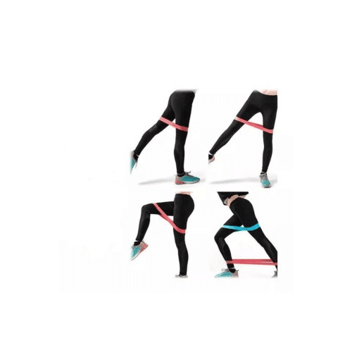 Pilates Squat Aerobik Direnç Lastiği 5 Li Paket