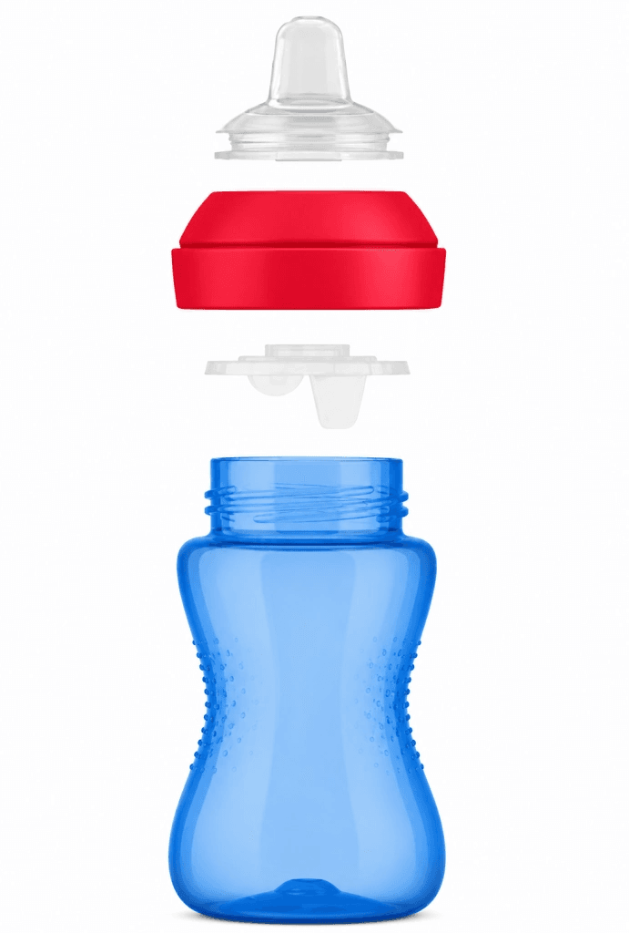 Yumuşak Uçlu Bardak 300 ml Mavi