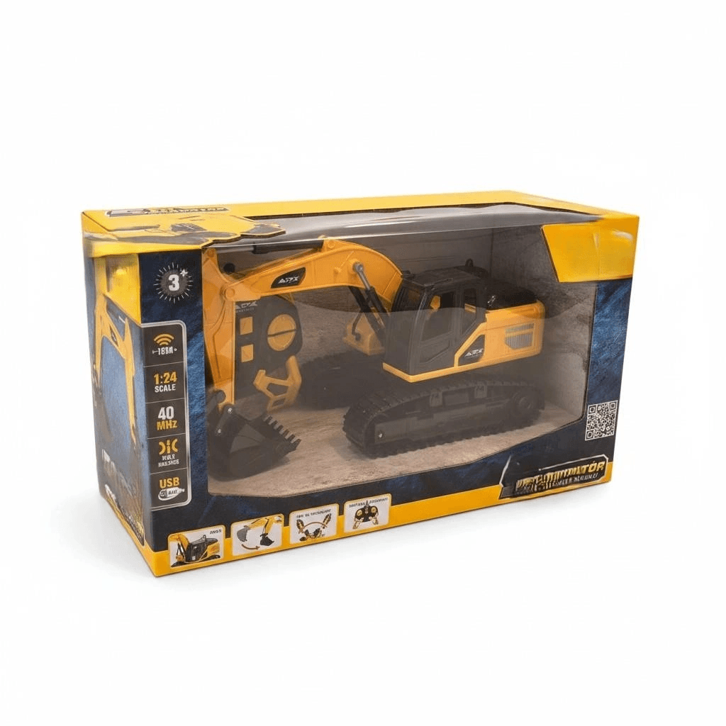 Z6809A U/K ŞARJLI 1:24 EKSKAVATÖR 40MHZ