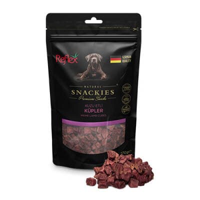 Snackies Natural Kuzu Etli Küp Tahılsız Köpek Ödül Maması 170 Gr