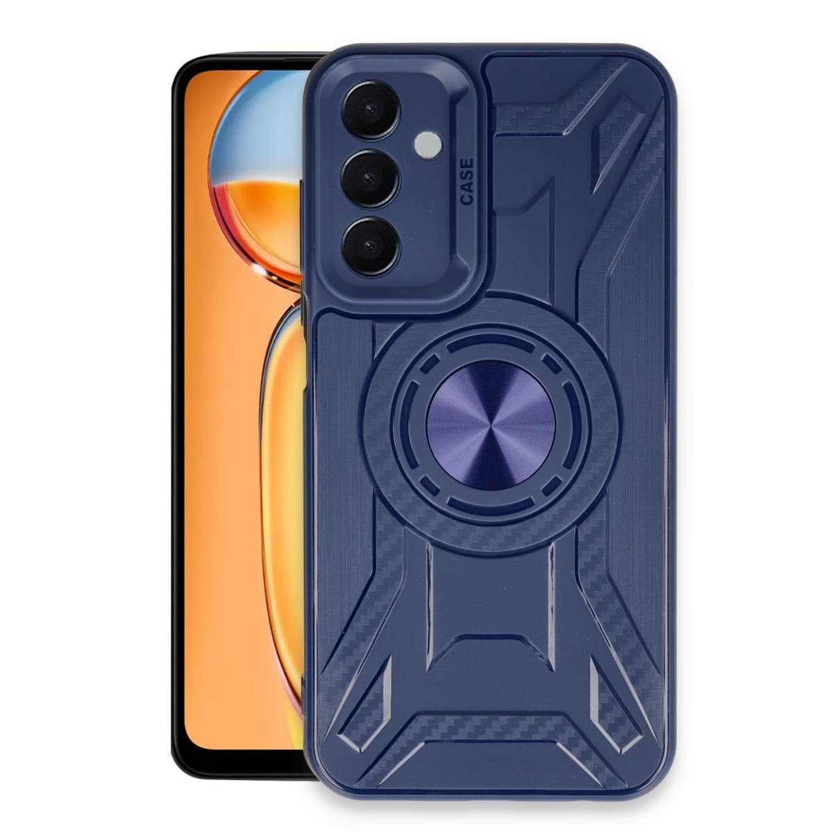 Galaxy A15 4G Kılıf Lincoln Silikon - Lacivert