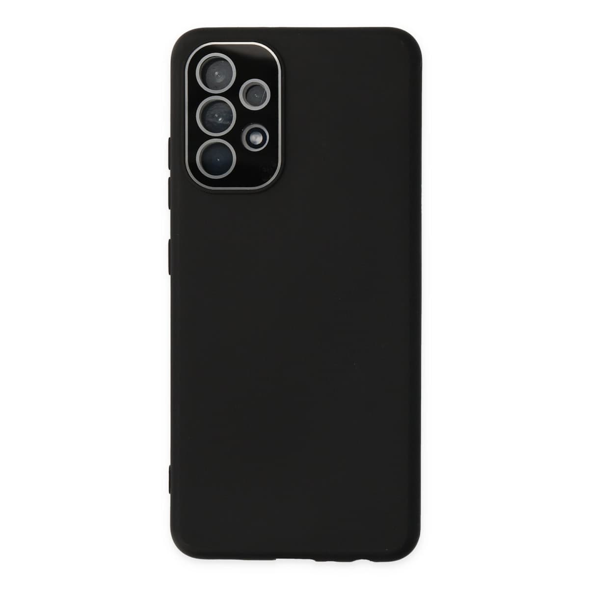 Galaxy A53 5G Kılıf Lansman Glass Kapak - Siyah