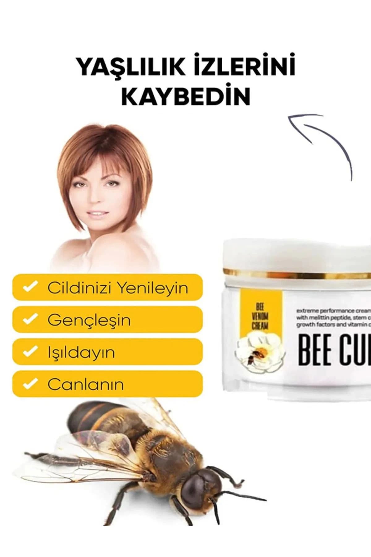 Bee Cure Rahatlatıcı Bakım Kremi 100 ML x 2 Adet
