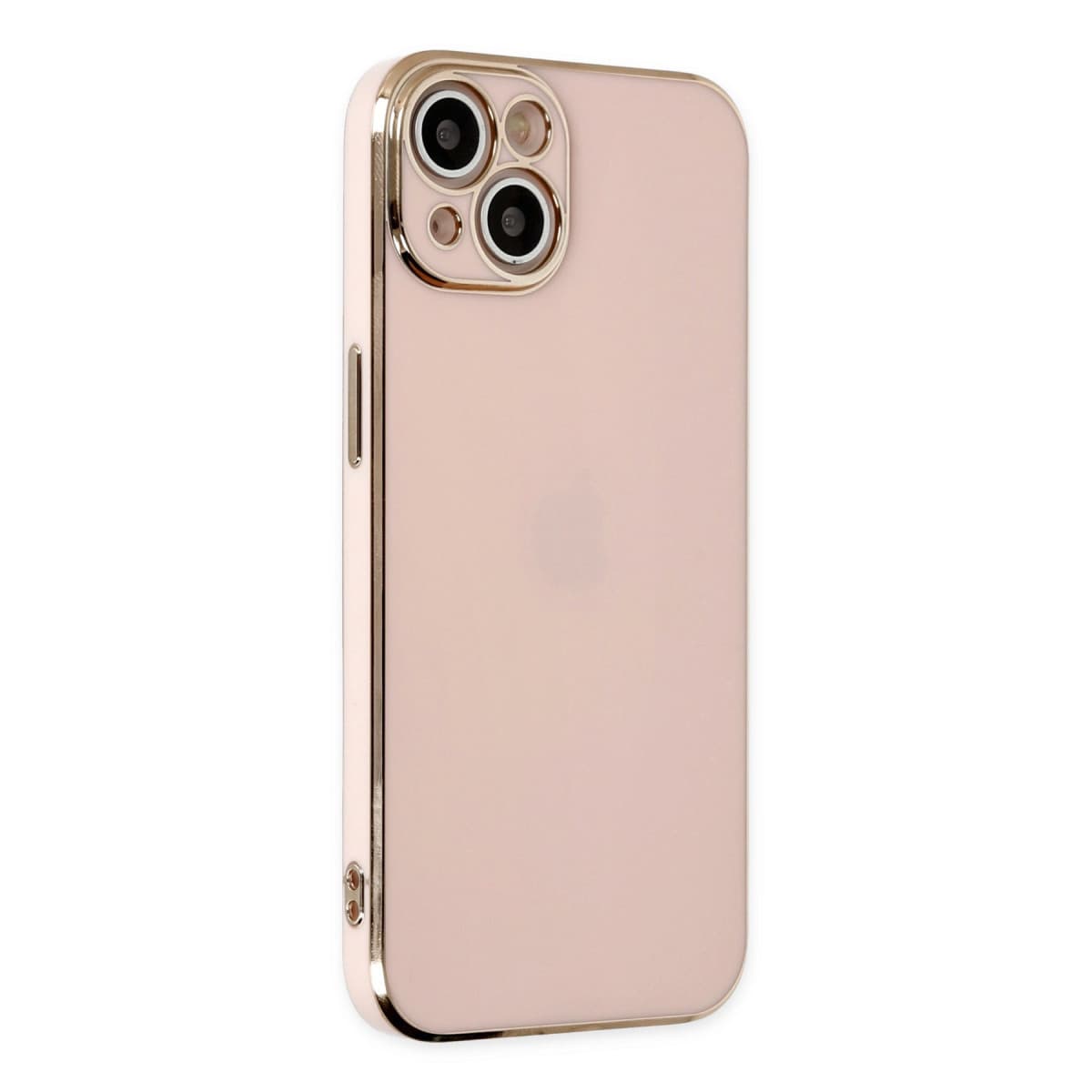 iPhone 14 Kılıf Volet Silikon - Pembe