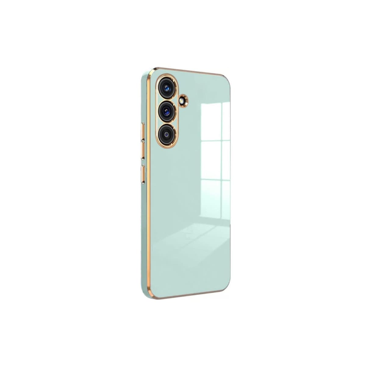 Galaxy S24 FE Kılıf Volet Silikon - Açık Yeşil