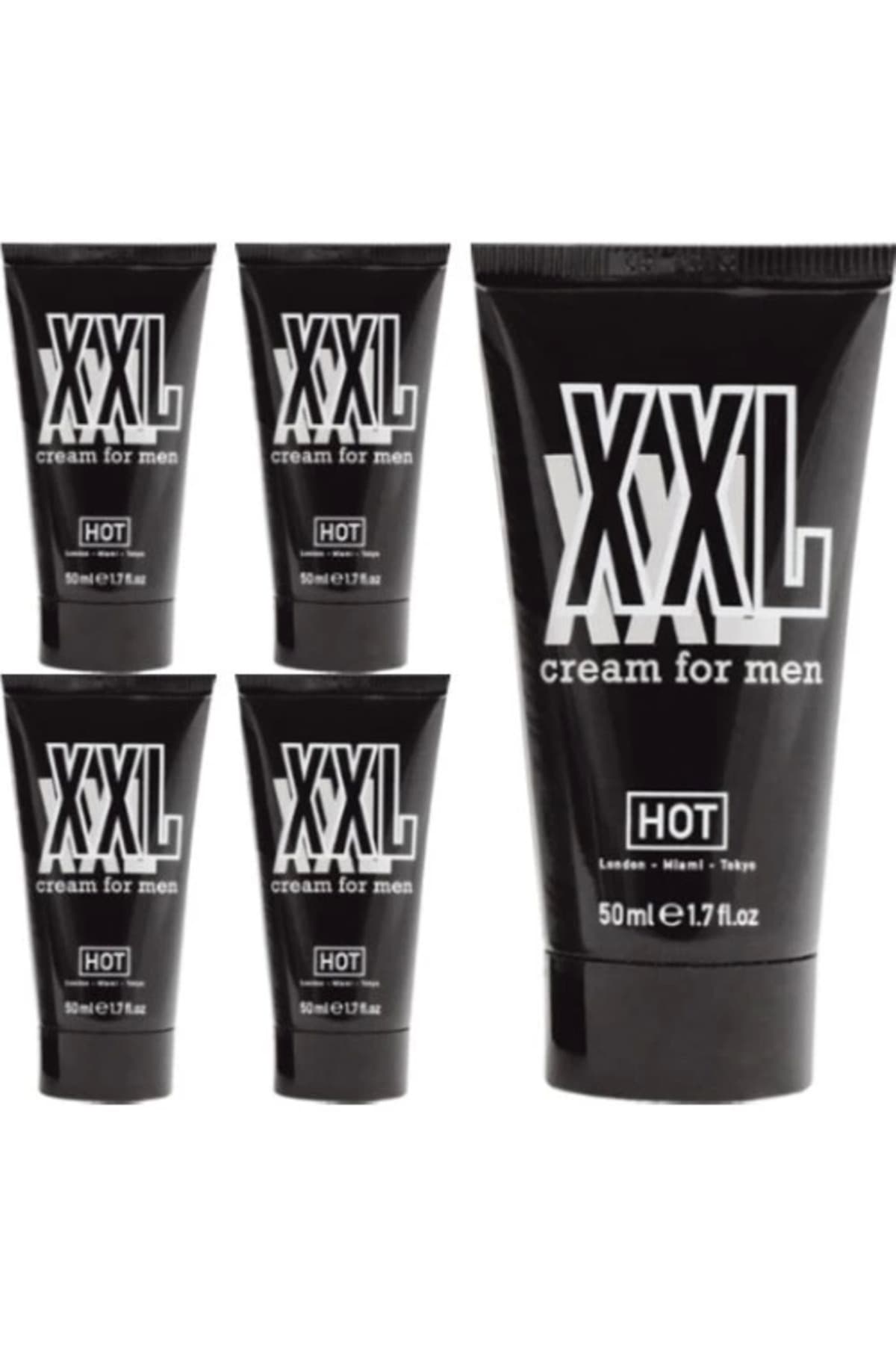 Hotxxl Erkeğe Özel 50 ml Şekillendirici 5 Adet Krem