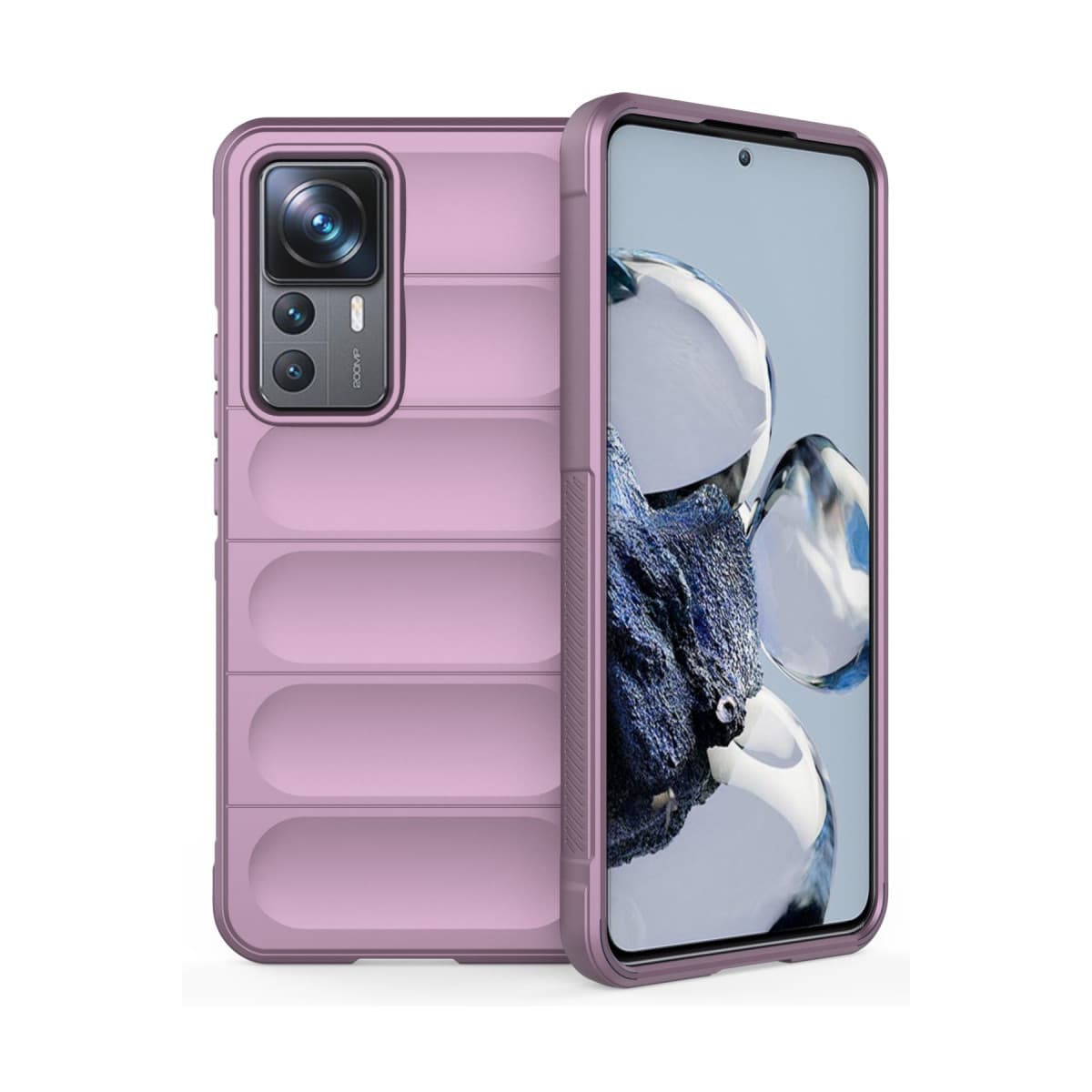 Mi 12T Pro Kılıf Optimum Silikon - Mor