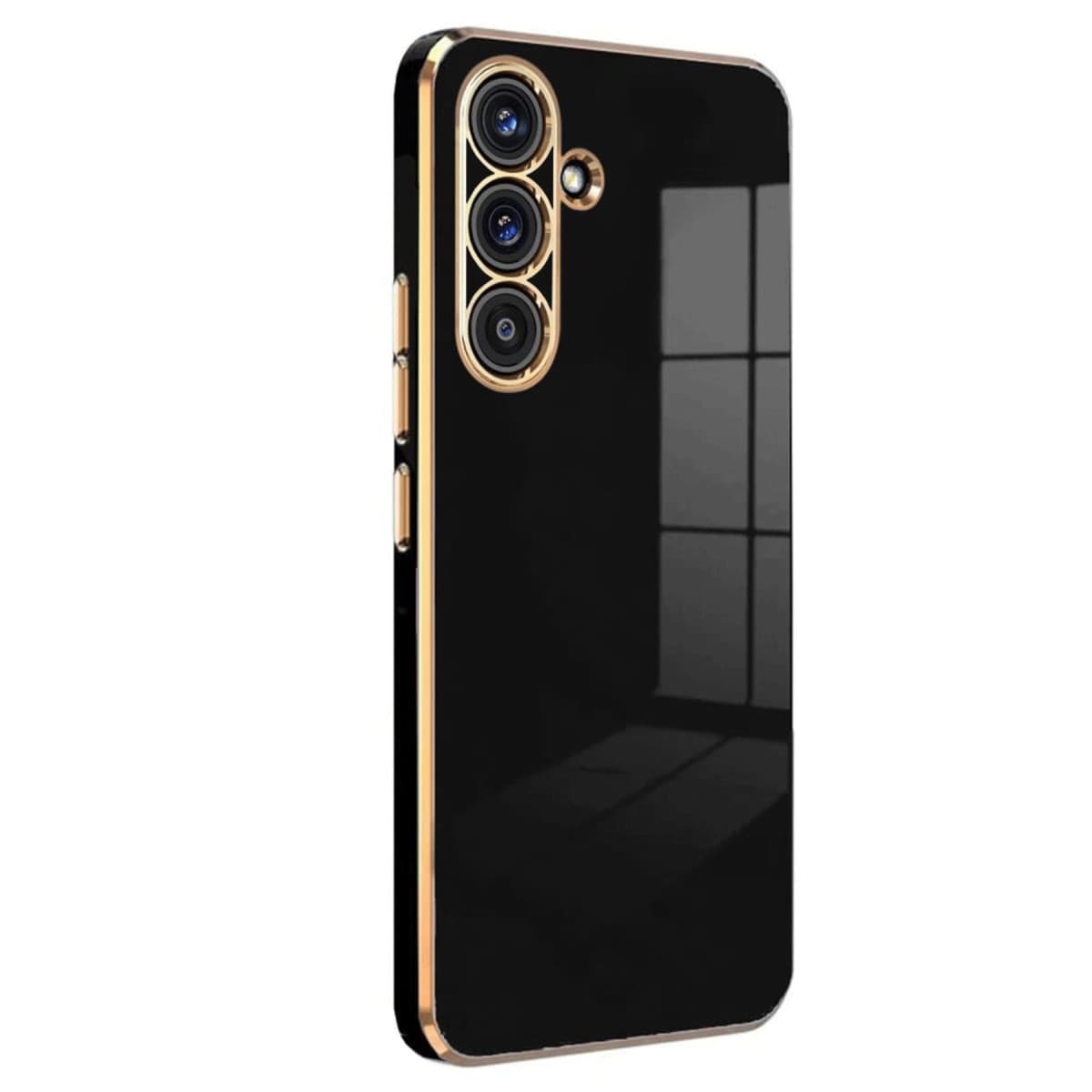 Galaxy A56 Kılıf Volet Silikon - Siyah