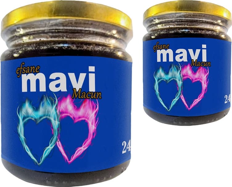 Efsanevi Mavi Macun > Bay ve Bayan Çiftler Için Özel 240 gr 2 Kavanoz