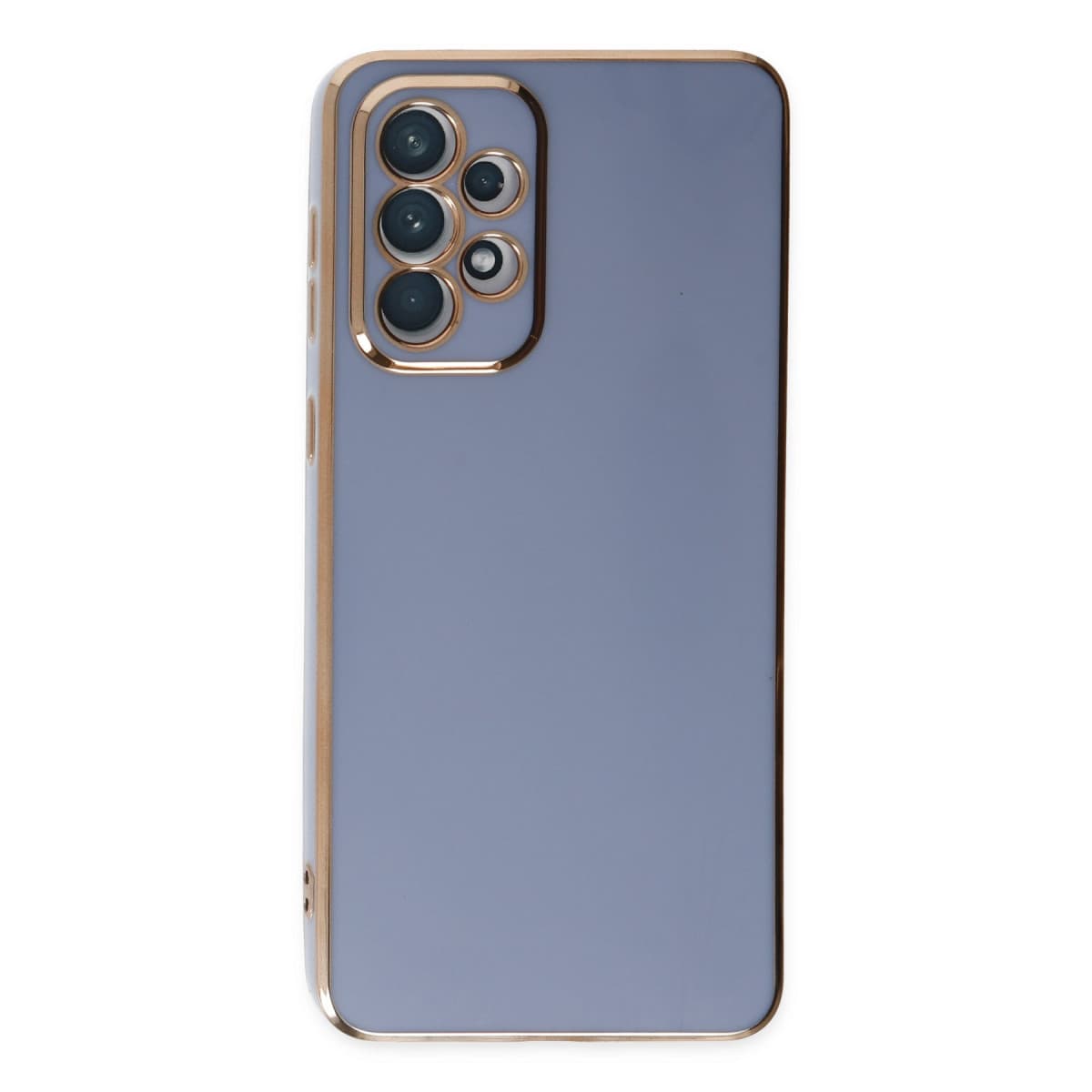 Galaxy A73 5G Kılıf Volet Silikon - Mavi