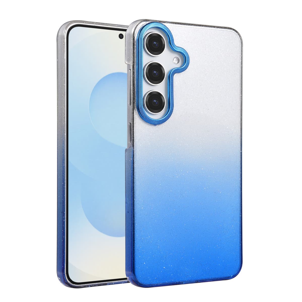 Galaxy A35 5G Glossy Kapak - Mavi