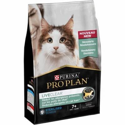 Liveclear 7+ Hindili Alerjen Azaltan Kısırlaştırılmış Yaşlı Kedi Maması 1,4 Kg
