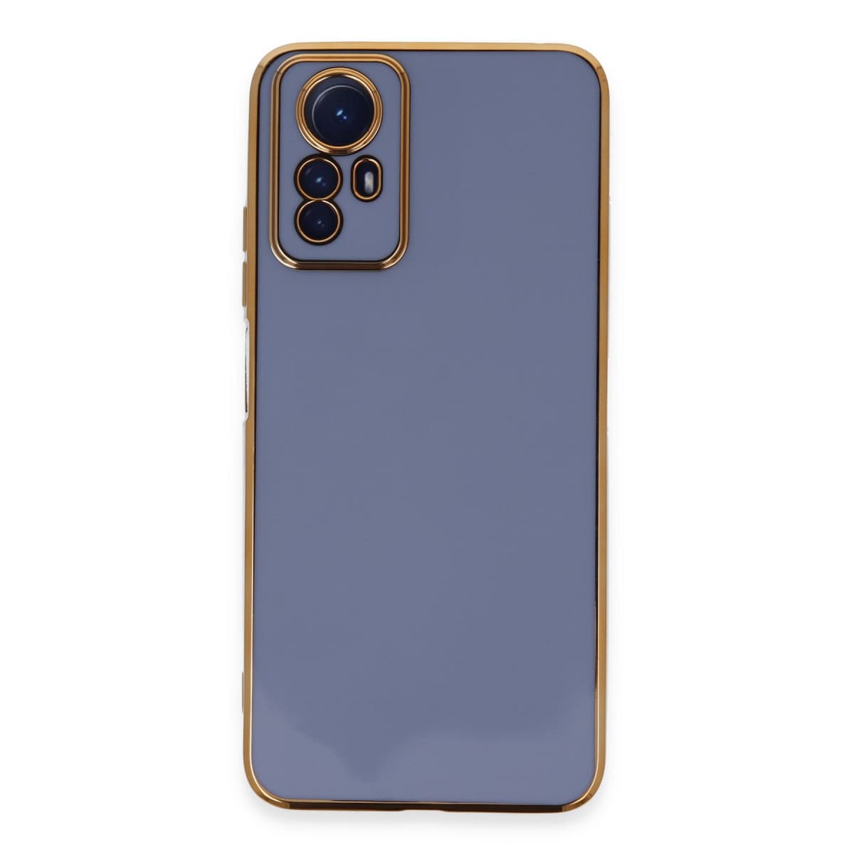 Note 12S Kılıf Volet Silikon - Mavi