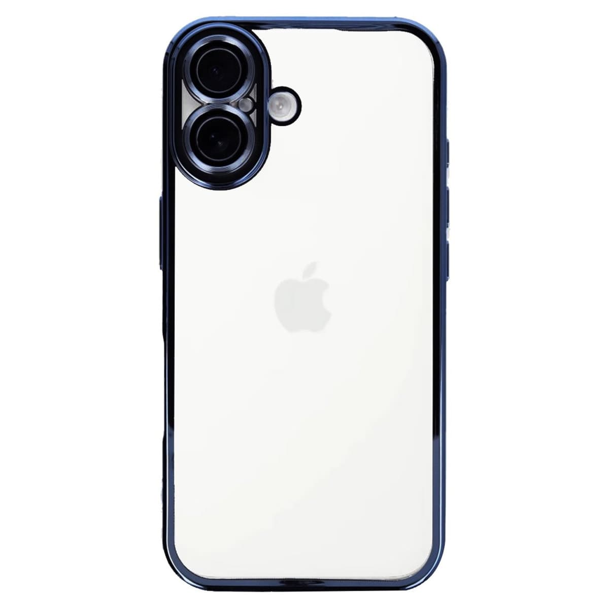 iPhone 16 Kılıf Razer Lensli Silikon - Açık Mavi