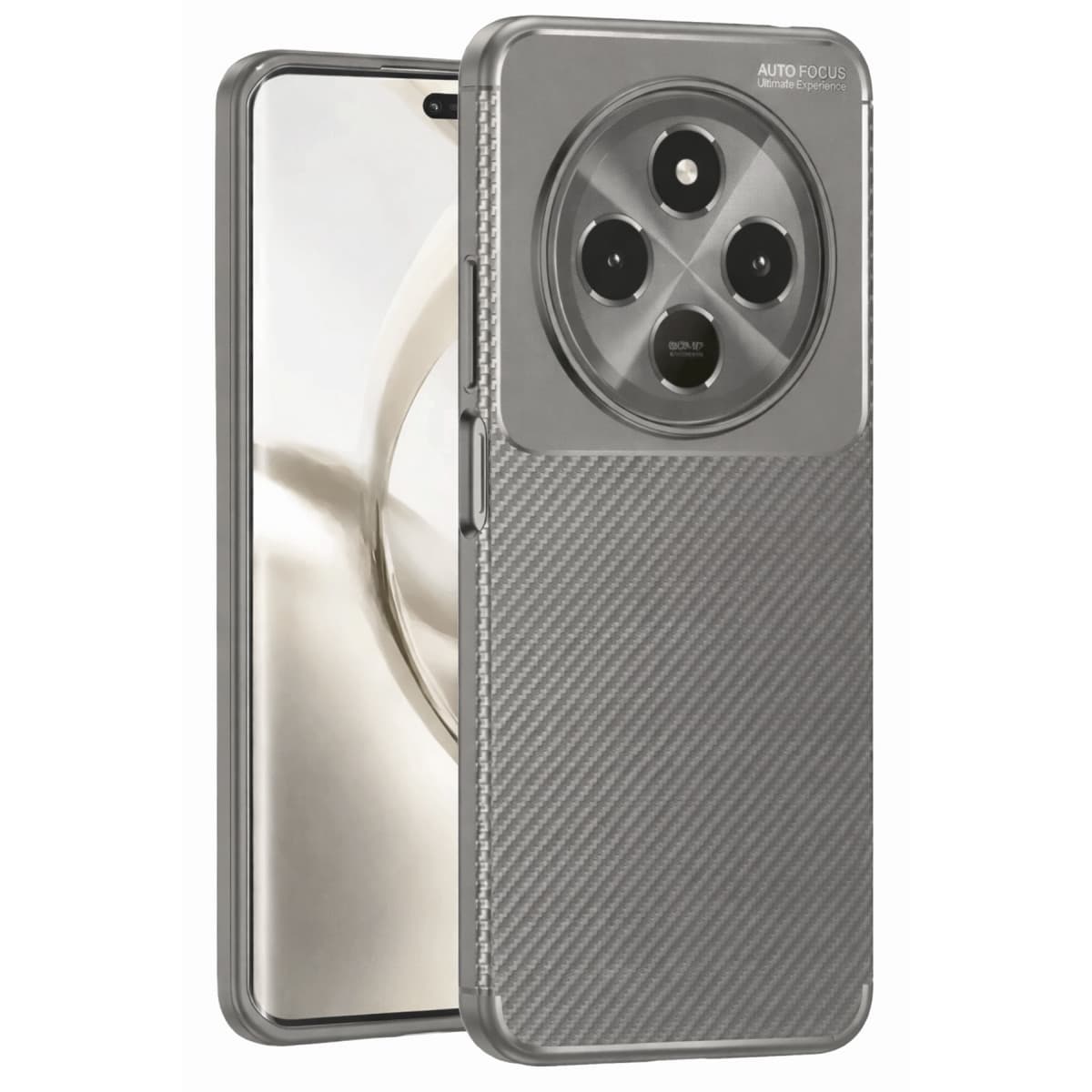Spark 30C Kılıf Auto Focus Karbon Kapak - Gri