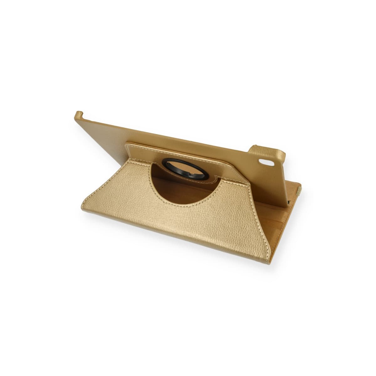 Galaxy T500 Tab A7 10.4 Kılıf 360 Tablet Deri Kılıf - Gold