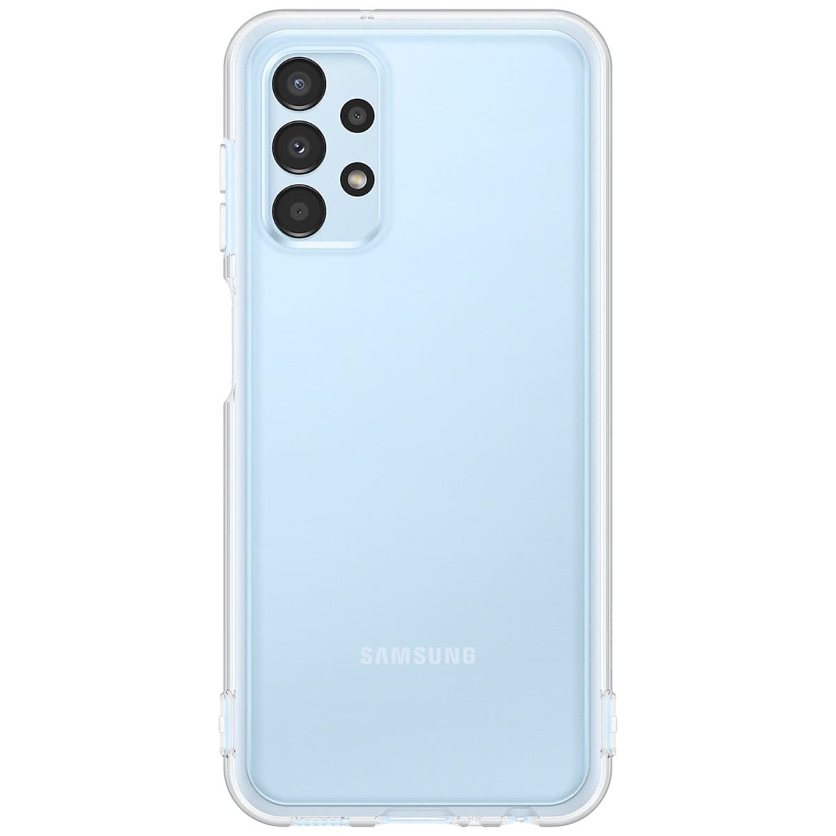 Galaxy A13 4G Kılıf Lüx Şeffaf Silikon