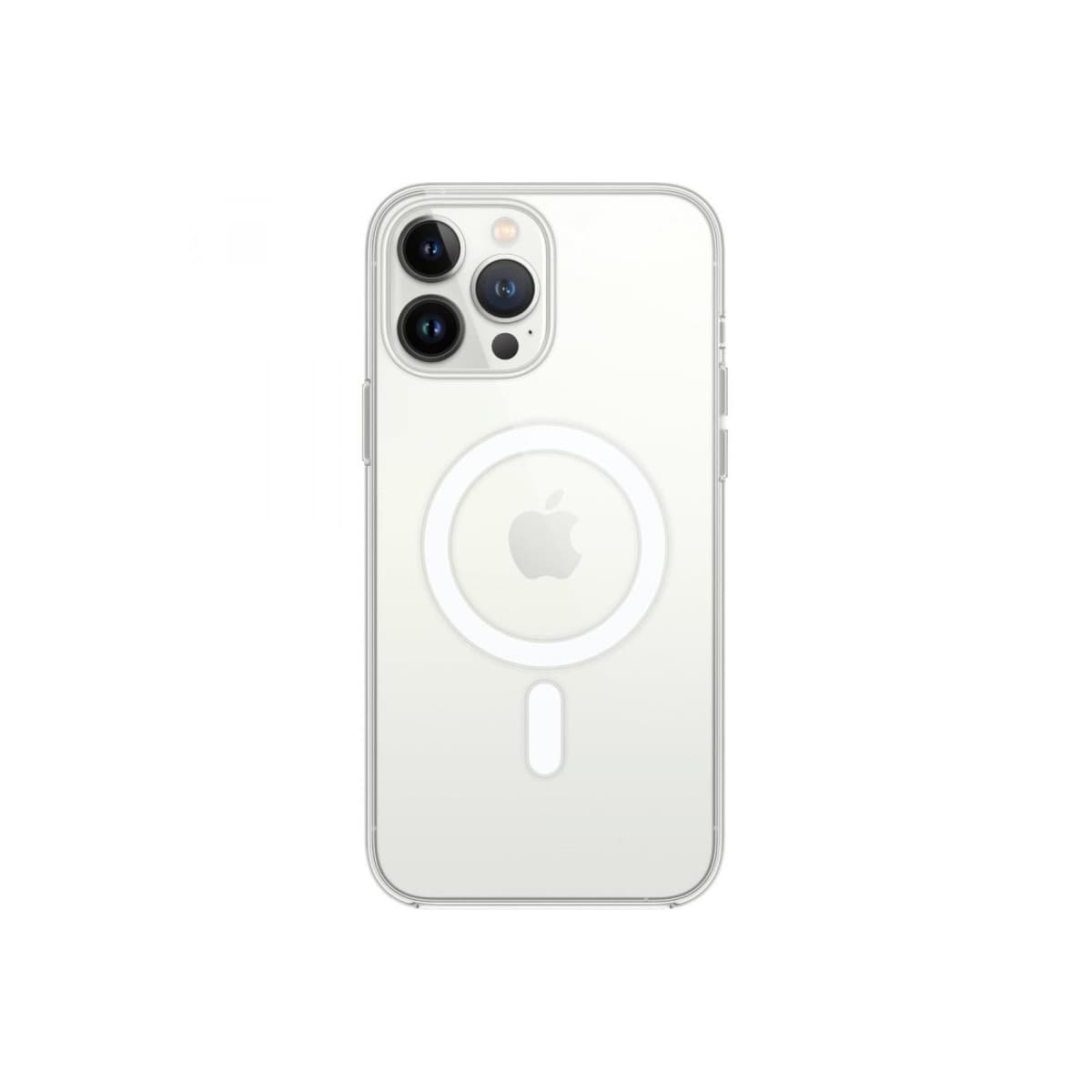 iPhone 13 Pro Kılıf Magneticsafe Şeffaf Silikon - Şeffaf