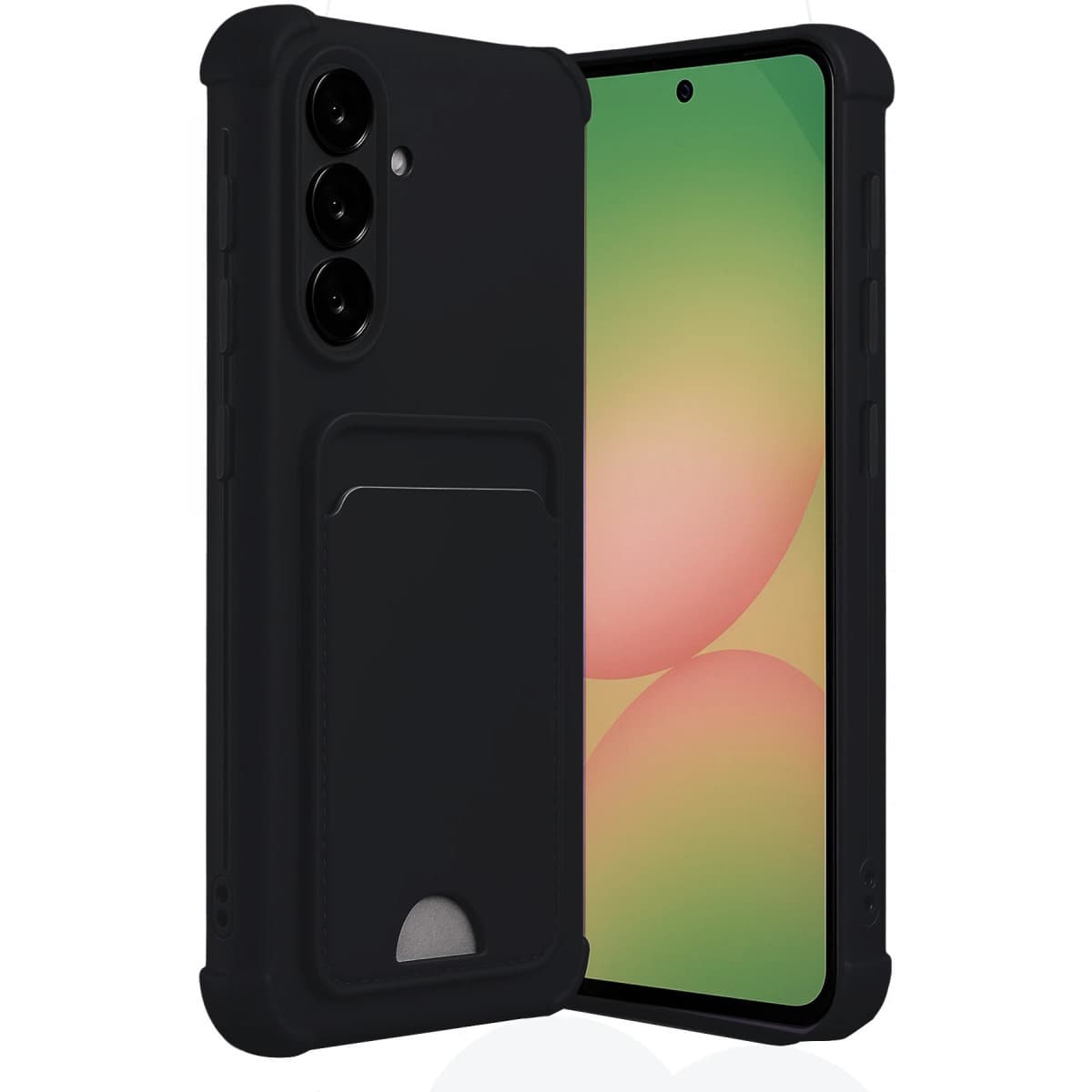 Galaxy A17 5G Kelvin Kartvizitli Silikon - Siyah
