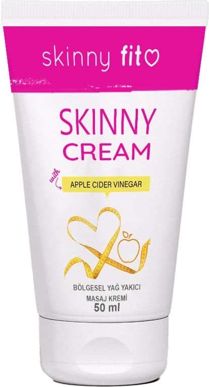 Skinny Fit Cream Elma Sirkesi Ana Malzemeli Vücut Bakım Kremi