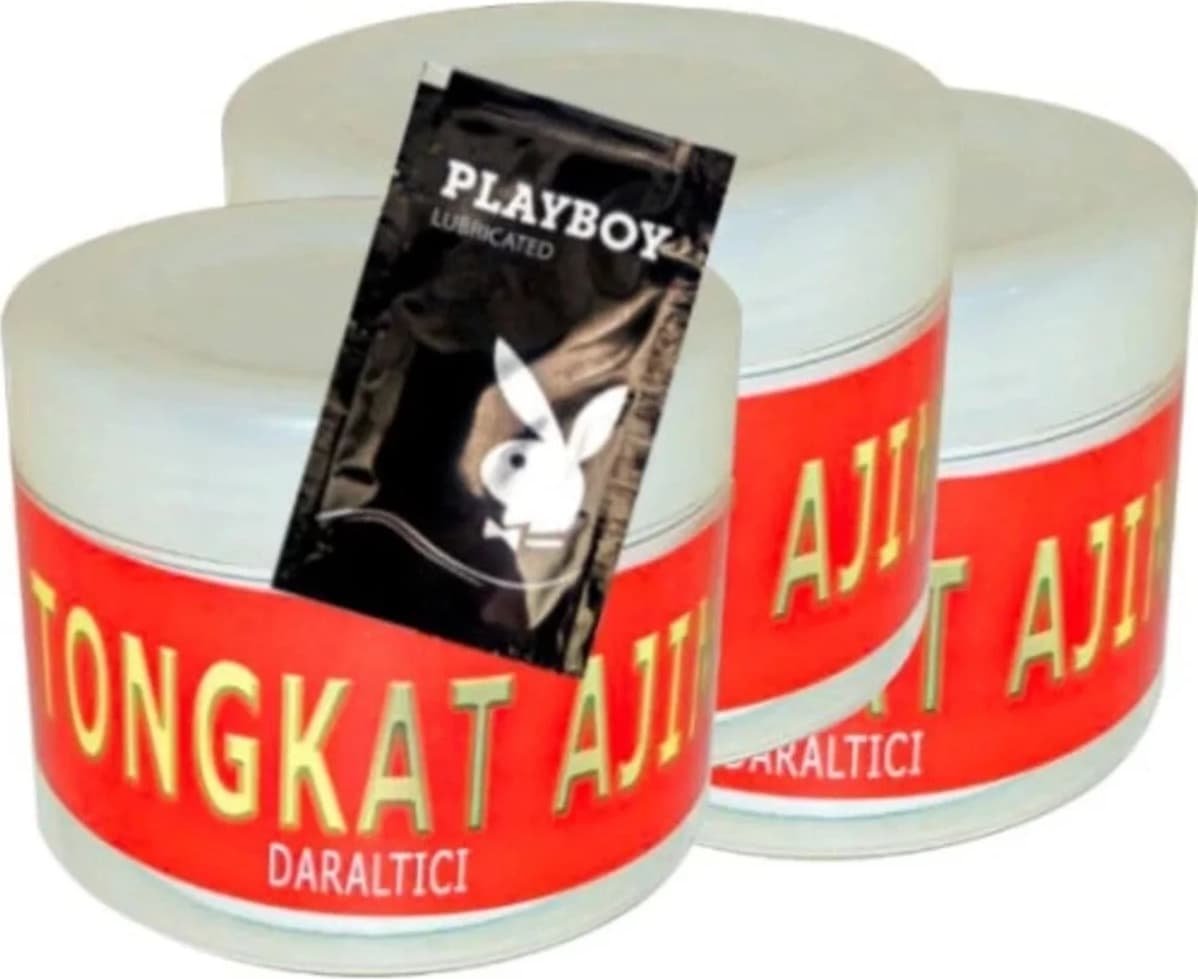 Süper Tongkat Ajimat 2+1 Madura 100 ml Kadın Özel Kremi + 1 Tane Hediye Jel