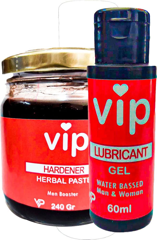 VİP Lubrikant Jel + Erkeklere Özel Macun