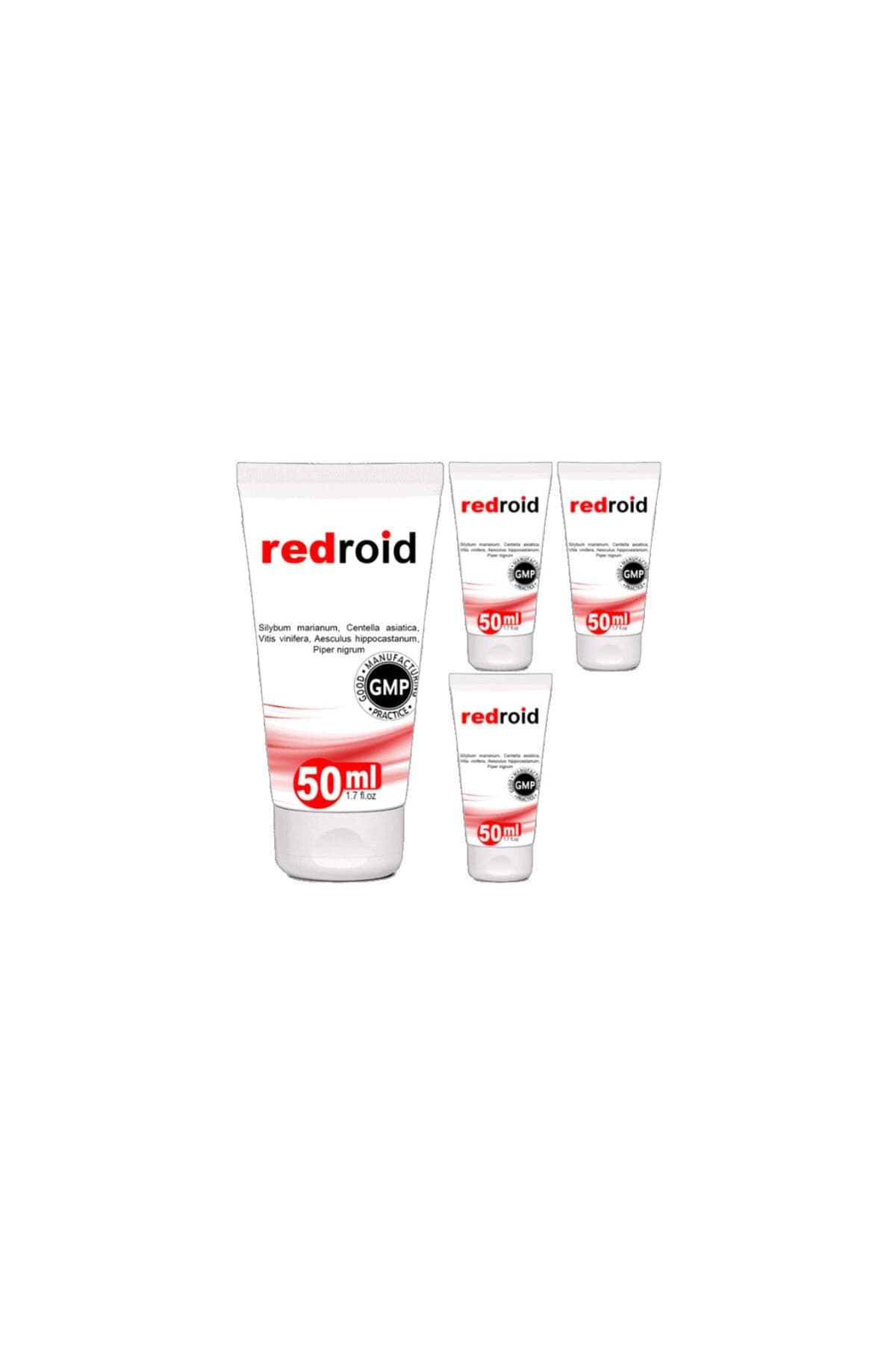 Redroid Rahatlatıcı Bakım Masaj Kremi 4x50 ml