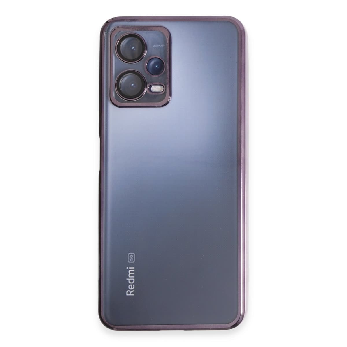 Note 12 5G Kılıf Razer Lensli Silikon - Mor