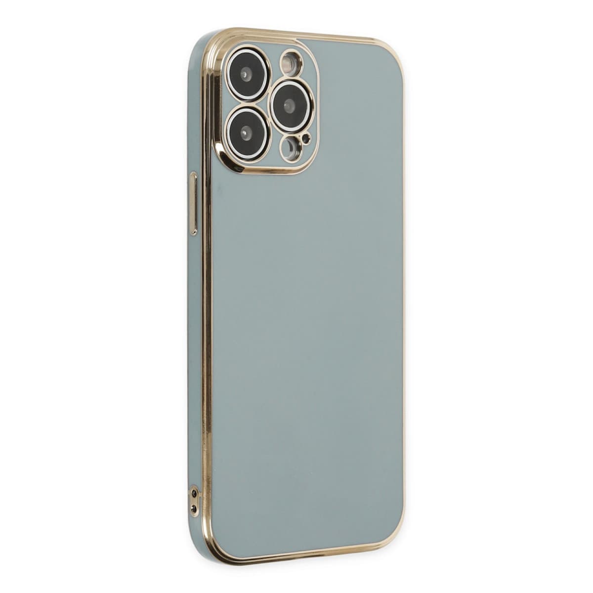 iPhone 13 Pro Max Kılıf Volet Silikon - Açık Yeşil