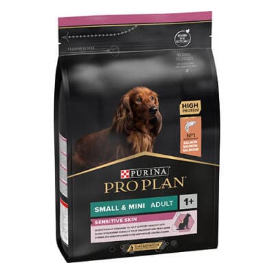 Small & Mini Adult Sensitive Skin Somonlu Küçük Irk Yetişkin Köpek Maması 3 Kg